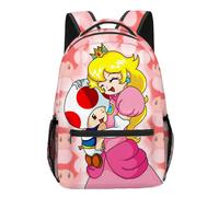 (05) 2023 New Super Mario Kids Schoolbag Bowser-Luigi Mario-Yoshi-Peach Backpack traveling bag