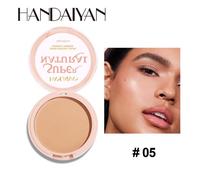 (05) 24 Hours Oil Control Makeup Powder, Moisturizing, Brightening, Ultra-matte, Press Powder, Nature, Waterproof, Lasting, Setting Powder