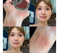 (05) New Heart Tide Thin Velvet Cloud Blush Cream Naturally Brightens And