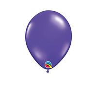 05" Round Quartz Purple 100Ct Qualatex Plain Latex Balloons Bag of 100 Balloons