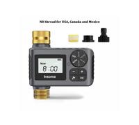 (05-TT-NH)INSOMA Automatic Watering System Smart Garden Irrigation Water Timer with Brass Swivel for Hose Fuacet Outdoor