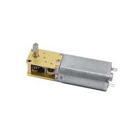 050 Worm Gear electronic starter DC3V-12V 6V 9V Slow Speed 4-380rpm High Torque All Metal Gearbox electronic starter Right angle output shaft 8mm AUOQKQUT(E 50RPM-200RPM,Single Shaft)