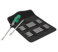05002990001 Set: screwdriver Phillips, Pozidriv®, Torx® case 11 pieces WERA