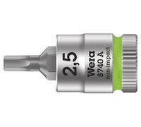 05003331001 key hex hex-plus, socket wrench HEX 2.5mm 1/4" WERA