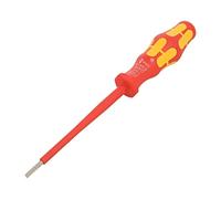 05006105001 Screwdriver insulated flat 3x0.5mm L.Blades: 100mm WERA