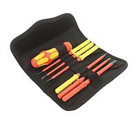 05006600001 Set: screwdriver 5pcs insulated 1kVAC Phillips flat case WERA