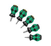 05008871001 Set: screwdriver Pozidriv®, flat STUBBY 5pcs. WERA