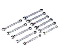 05020014001 wrench set ring-mouth, with ratchet Joker 6000 11 pieces WERA