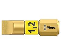 05056176001 Bit flat 6.5x1.2mm L. total: 25mm Fastening: 1/4" (D6.3mm) WERA