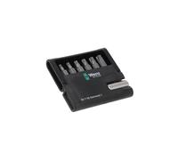 05056294001 Set: screwdriver bits Torx® 25 mm plastic cassette 7pcs. WERA