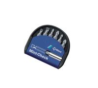 05056295001 Set: screwdriver bits Phillips, Pozidriv®, flat case WERA