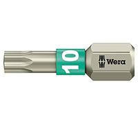 05071032001 bit Torx® TX10 L. total: 25 mm mounting: 1/4" (D6.3 mm) TORSION WERA