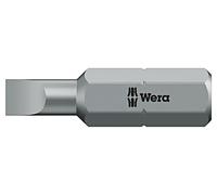 Wera Series 1 800/1 Z Sheet Metal Bit, Slotted 1.6mm Head x 25mm Blade