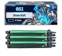 051 Drum Unit Compatible for Canon i-SENSYS LBP162dw MF-267dw LBP-162dw MF-269dw MF-264dw Printers, With Chip Large Capacity 23000 Pages (3 Pack Black)