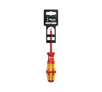 05100019001 Screwdriver insulated SL/PH1 L.KLIn: 80mm L. total: 178mm WERA