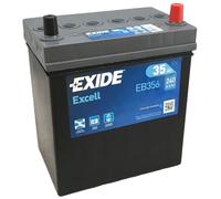 Car Battery EB356 Exide Excell 12V 35Ah 240CCA Type 054