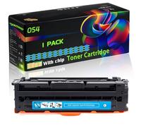 054 Compatible for Canon Toner Cartridge with Chip i-SENSYS LBP-621Cw MF643Cdw LBP-623Cdw MF645Cx Printers (1 Pack Cyan)