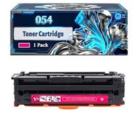 054 Toner Cartridge Compatible for Canon i-SENSYS LBP-621Cw MF643Cdw LBP-623Cdw MF645Cx MF641Cw Printers, With Chip Large Capacity 1500 Pages (1 Pack Magenta)