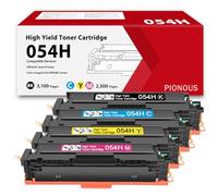 054H Toner High Yield 4 Pack Replacement for Canon 054H Toner Cartridge Set CRG054H CRG-054H 054 - Compatible with imageCLASS MF642Cdw MF644Cdw MF641Cw LBP623Cdw LBP622Cdw Printer