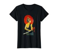 0570 it Feels Like Japan the catana 2021 Plus 4 Value Graphic T-Shirt, Women, Black, L