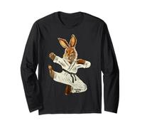0573 The Karate Rabbit Kid 2021 Plus 4 Mumzy Maria Uberstein Long Sleeve T-Shirt