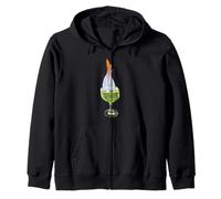 0576 9 Cocktails Absinth 2021 plus 4 Mumzy Maria Uberstein Zip Hoodie