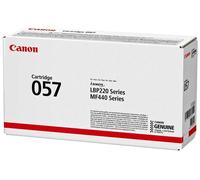 057BK Toner Cartridge, Black - 3100 Pages - CANON