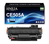 05A Toner Cartridge, Compatible CE505A Toner Cartridges for HP P2035 P2035n P2055dn P2055d P2055x P2050 Printer,Black-1 Pack