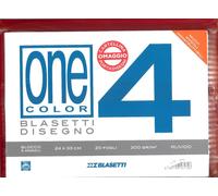 05PIECES, BLASETTI album drawing sheets White, ROUGH, 24x33cm. 20 sheets 200gr.