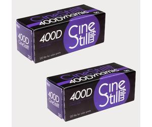 06/24 EXPIRED 2 x Cinestill 400D Dynamic 400 ISO 120 Color Negative Film