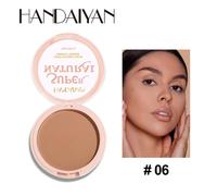 (06) 24 Hours Oil Control Makeup Powder Moisturizing Brightening Ultra-matte Press Powder Nature Waterproof Lasting Setting Powder
