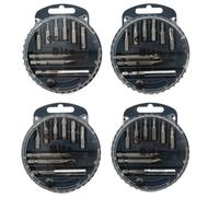 (0634A) 11Pcs Magnetic Screwdriver Bits Slotted Phillips Torx S2 Electric Screwdriver