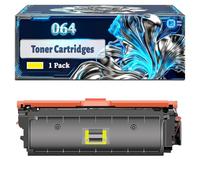 064 Toner Cartridges Compatible for Canon i-SENSYS LBP722Cdw LBP732Cdw MF832Cdw MF842Cdw Printers, With Chip Large Capacity 23400 Pages (1 Pack Yellow)