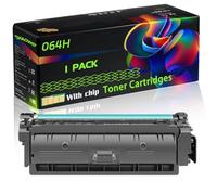 064H Compatible for Canon Toner Cartridges with Chip i-SENSYS LBP722Cdw MF842Cdw LBP732Cdw Printers (1 Pack Black)