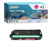 064H Toner Cartridge Compatible for Canon i-SENSYS MF832Cdw i-SENSYS LBP722cdw i-SENSYS MF842cdw i-SENSYS LBP732cdw Printers, High-Definition Printing Effect with Chip, 23400 Pages (1 Pack Magenta)
