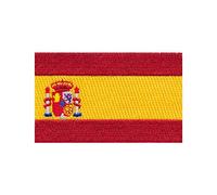 0678 A Sew-On / Iron-On Patch Spain Flag Spain Barcelona 40 x 25 mm