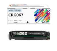 067H CRG067 Compatible Toner Cartridge for Canon i-SENSYS MF651Cw 655Cdw 657Cdw Satera MF656Cdw MF654Cdw Printer, High Capacity,BK-With chip