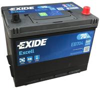 068 Car Battery Exide EB704 12V 70Ah 540CCA