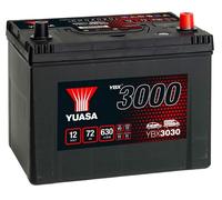 Yuasa YBX3030 12V 72Ah 630CCA Sealed Maintenance Free High Performance Car Battery