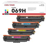 069H 069 Toner Cartridge Compatible for Canon i-SENSYS MF752Cdw | imageCLASS LBP673Cdw MF754Cdw MF753Cdw LBP674Cdw LBP674Cx MF756Cx MF751Cdw MF755Cdw (Black Cyan Yellow Magenta, 4-Packs)