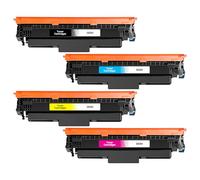 069H MF752cdw Toner Compatible with Canon i-Sensys MF752Cdw Toner, Pack of 4