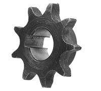 06B 9 Teeth with Key Groove 10mm Inner Diameter Steel Motor Gear Sprocket Accessory Made of High?Quality 9 Tooth Motor Gear9 Tooth Sprocket9 Tooth Steel SprocketMotor