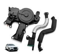 06H103495AB PCV Valve Engine Crankcase Valve Oil Separator Breather Hose 3Pcs Compatible Audi A3 A4 A5 Q5 TT VW Beetle CC Jetta Passat Tiguan 1.8 2.0TSI 06H103495A 06H103495AH