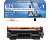 071 Compatible Replacement Toner Cartridge for Canon imageCLASS LBP122dw 120Series MF270Series Printer, High Yield 3000 Pages, Easy to Install,Black-1 pack
