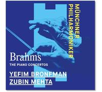 0731788141844 Munchner Philharmoniker, Zubin Mehta, and Yefim Bronfman Brahms: