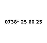 0738 * 25 60 25 - Gold VIP Business Easy Mobile Phone Number Diamond Platinum UK Sim Card