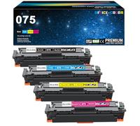 075 Black,Cyan,Magenta,Yellow Toner Cartridge MF665Cdw MF663Cdw LBP646Cdw | Replacement for Canon 075 Color imageCLASS MF665Cdw MF662Cdw MF663Cdw LBP640 MF660 LBP646Cdw LBP647Cdw Printer Ink