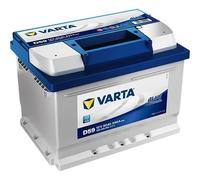 Car Battery D59 Varta 075 540A 60Ah 4Yr Warranty 242x175x175 Blue Dynamic