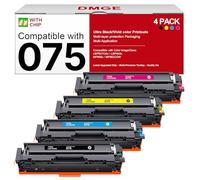 075 Toner Cartridge Set Compaitble with Canon 075 075h ImageCLASS MF663Cdw | Compatible Replacement for Canon 075 Toner Cartridge Set to use with MF662Cdw MF663Cdw MF665Cdw LBP646Cdw LBP647Cdw 4 Pack