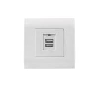 0766623772211 Podtynkowe gniazdko z 2-portami USB typu A INTELLINET